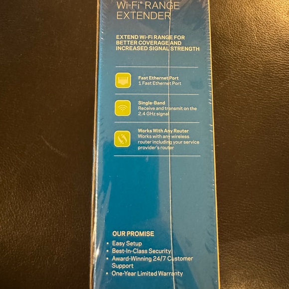 New Linksys RE3000W Single Band 2.4Ghz WiFi Range Extender Booster N300 Wireless - Picture 5 of 14
